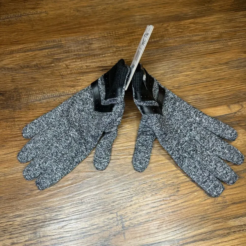 Isotoner smartDri black gloves touchscreen compatible women L / XL